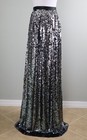 St  John Collection Nwt  1295 Incredible Sequin Ombre Caviar Maxi Skirt Size 10