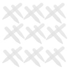 200 Pcs Nylon White Collar Stays Bones For Men Clothing