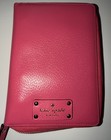Kate Spade New York  cabaret Pink  Wellesley Leather Zippered Organizer Planner