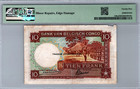 Belgian Congo 10 Francs 1942 Pick  14ba Pmg 25 Very Fine 