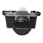 Asahi Pentax K1000 35mm Film Camera W  50mm Smc Pentax-a Lens - Tested
