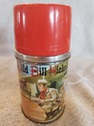 1955 Wild Bill Hickok   Jingles Thermos Near Mint Aladdin Complete Your Box Set 