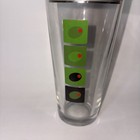 Vintage Libbey Glass Cocktail Shaker Olive Design 1950   s Mid Century Modern Bar