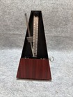 Wittner Metronome Plastic Pyramid Frosted Cover Mechanical Wind Up W  Germany