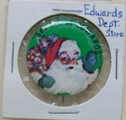 1950 s E W Edwards Department Store Rochester  Ny Toy Town Ticket  Christmas Pin