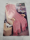 1976 Coats   Clark s Book 255 Afghans Old   New Favorites Booklet 6 Patterns