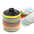 Diamond Polishing Pads Wet dry 4 Inch Set Kit Granite Concrete Marble Polishing