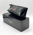 Vip Exclusive Chanel Le Rouge Black Patent Makeup Pouch With Box