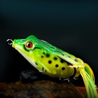 5pcs Lot 1 2 Oz 2 5  Large Frog Topwater Soft Fishing Lures Bait Bass Crankbaits