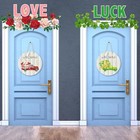 Yousoontic Valentines Day   St Patrick s Day Double Sided Love Plaid Gnomes