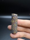 Rare Antique Millefiori Glass Tube Bead   Venetian  Mosaic Glass Bead