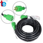 Generator Extension Cord 75 Ft 4 Prong Power Cable 10 4 30 Amp Adapter Plug