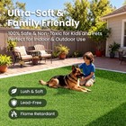Xlx Turf Realistic Artificial Grass Outdoor Rug 3  X 5   rectangular   Green 