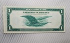 1918  1 Frn Green Eagle Misaligned Print Error On Reverse Beautiful Crisp Note