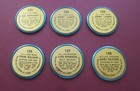 6 Vintage American League All Stars 1964 Topps Baseball Coins 