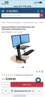 Ergotron Workfit-s Dual Workstation With Worksurface   Keyboard Tray