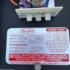 Dayton 4z377b Scr Dc Motor Speed Control 1-2hp 230v Variable Speed Used