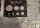 50oz Of Mexican Silver Libertads Mix Lot