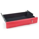 Rubbermaid Commercial Fg459300red Drawer  40 Lb   Red  Steel  25 In  L