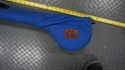 Db Dun Double Fly Fishing Rod Hard Case Only 58  Long Blue Canvas Angler Travel