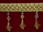 Beaded Fringe Trim For Drapery And Upholstery- Per Yard