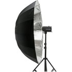 Parabolic Photography Umbrella For Photo video 59  Silver Reflect Translucent