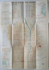 Original 1922 Map Kyoto   Vicinity Japan Shopping Guide Miyako Merchant Guild