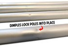 16ft Swooper Pole Super Pole Feather Flag Pole Kit With Ground Spike - Pole Kit