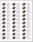 150  Football Lover s Sports Fans Return Address Labels Personalized 1 X 2 5 8