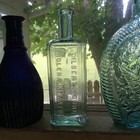Gilbert s Cure For Cholera Infantum Rare 1890s Paneled Cure Bottle