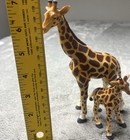Giraffe Set Toys Reticulated Safari Ltd 4      7    Animal Figures 1996 Vintage