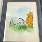 Winnie The Pooh Art Prints Set Classic Pooh Vintage Baby Framed Watercolor