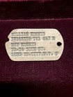 Wwii Us Army Soldier Grouping Notched Dog Tag Long Island Boot Blousers Stars