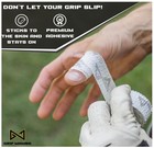 Finger Tape  Grip Mamba Flexible Athletic  white 1 Inch Wide Adhesive 6 Rolls 