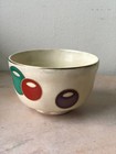 Vintage Matcha Porcelain Ceramic Tea Bowl - Hand Painted  Gilded  And Signed 