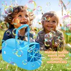 Bubble Machine For Kids  Battery Operated Bubble Blower For Parties  blue    Hig