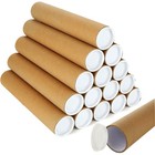 Cardboard Postal Tube Resistant Kraft Paper Tube Storage Poster Drawing Document