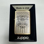 Zippo Authentic American Eagle Design 46230 Double Torch Butane Lighter Gift Set