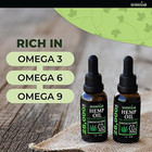 2 Pack Best Hemp Oil Drops For Pain Relief Stress Sleep Pure Organic 28 000mg Ve