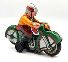 China Tin Plated Toy Motorcycle Motorbike 1980-1990s Chinese Classic Era 