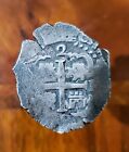 Peru - Lima 1687-r Spanish Colonial Cob 2 Reales   Nice Coin Bold Date