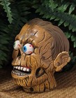 Severed Magno Zombie Head Brown Tiki Mug Munktiki