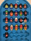 Rare Marvel Mighty Beanz Series 1 Complete Set 1-56 Plus Rare Series 2 Blue Case