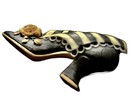 Super Cute  Vintage Celluloid Clough Shoe Brooch