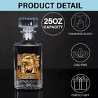 Personalized Usa 250th Anniversary Whiskey Decanter Set  Patriotic Eagle Gift