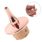 Wine Pourer Stopper Liquor Bottle Pourers Cork Base Stoppers Spouts