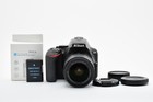       near Mint W charger  Nikon D5600 Dslr Camera Af-p Dx 18-55mm Lens From Japan