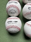 Lot Of 12 Worth Wcs12 Official League Softball 12    Softballs Dozen New