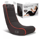 Sharper Image Portable Foldable Gaming Chair Rocker Onboard Bluetooth Speakers