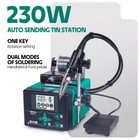 Yihua 928dt-ii 230w Auto Tin Feeder Soldering Station Dual Modes Of Soldering